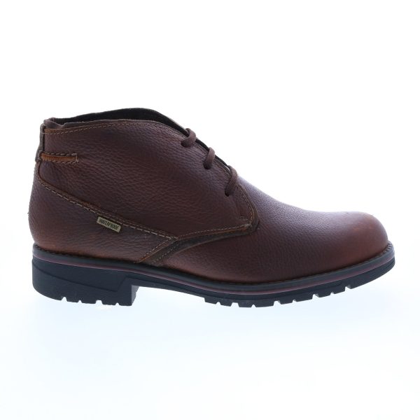 Clarks Morris Lace 26163605 Mens Brown Leather Lace Up Chukkas Boots Supply