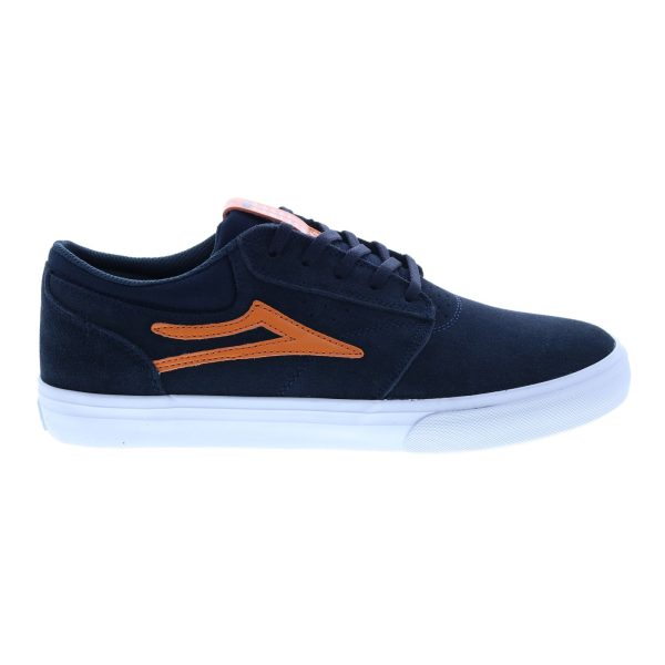 Lakai Griffin MS4220227A00 Mens Blue Suede Skate Inspired Sneakers Shoes Sale