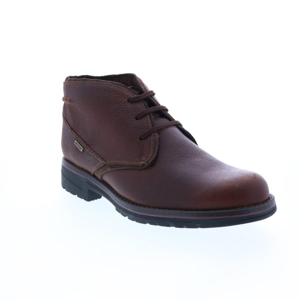 Clarks Morris Lace 26163605 Mens Brown Leather Lace Up Chukkas Boots Supply - Image 2