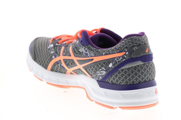 Asics Gel-Excite 4 T6E9Q Womens Gray Synthetic Lace Up Athletic Running Shoes Online now - Image 2