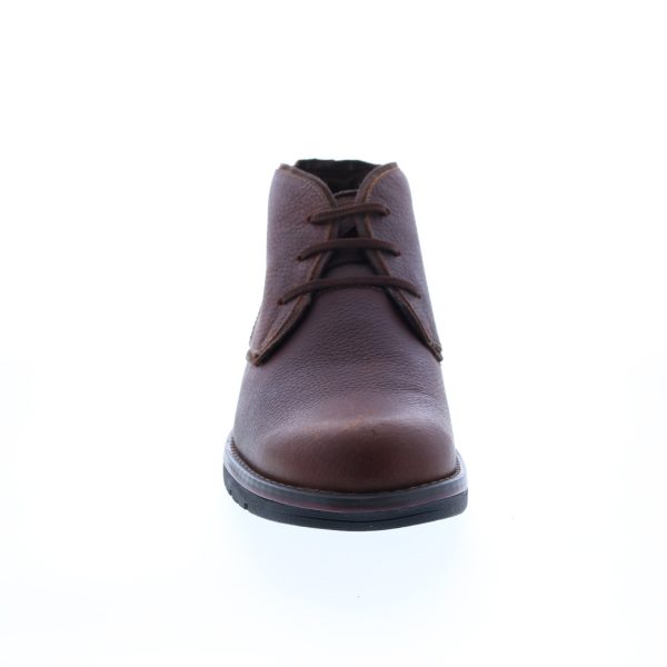 Clarks Morris Lace 26163605 Mens Brown Leather Lace Up Chukkas Boots Supply - Image 3
