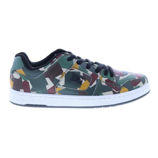 DC Star Wars Manteca 4 S ADYS100737-CMO Mens Green Leather Skate Sneakers Shoes Sale