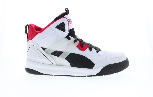 Puma Backcourt IMEVA Mid 37413901 Mens White Basketball Sneakers Shoes Sale