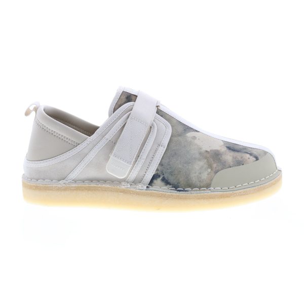 Clarks Trek Taiyo 26166286 Mens Gray Suede Loafers & Slip Ons Casual Shoes Online Hot Sale