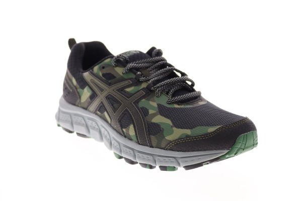 Asics Gel Scram 4 1011A045-002 Mens Black Mesh Athletic Running Shoes Discount