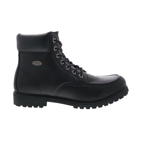 Lugz Convoy Moc MCNVMOV-001 Mens Black Synthetic Lace Up Casual Dress Boots Supply