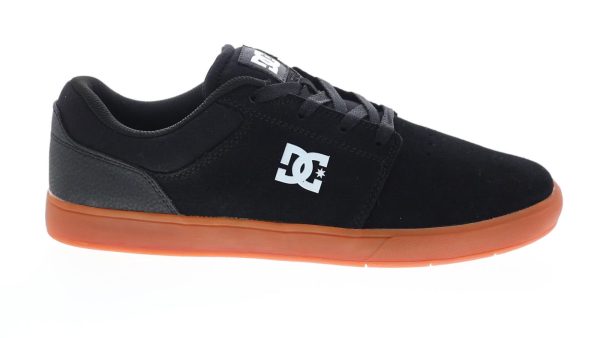 DC Crisis 2 ADYS100647-BGM Mens Black Suede Skate Inspired Sneakers Shoes For Discount