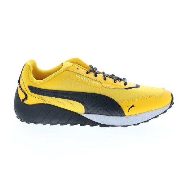 Puma Porsche PL Turbo Speedfusion Mens Yellow Motorsport Sneakers Shoes For Discount