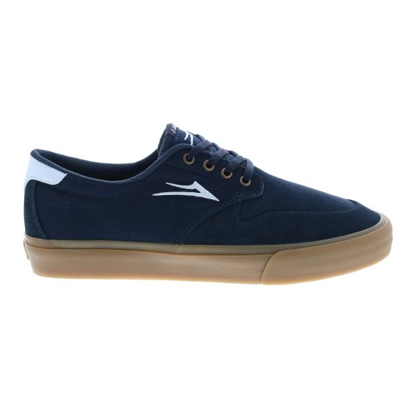 Lakai Riley 3 MS4210094A00 Mens Blue Suede Skate Inspired Sneakers Shoes For Cheap