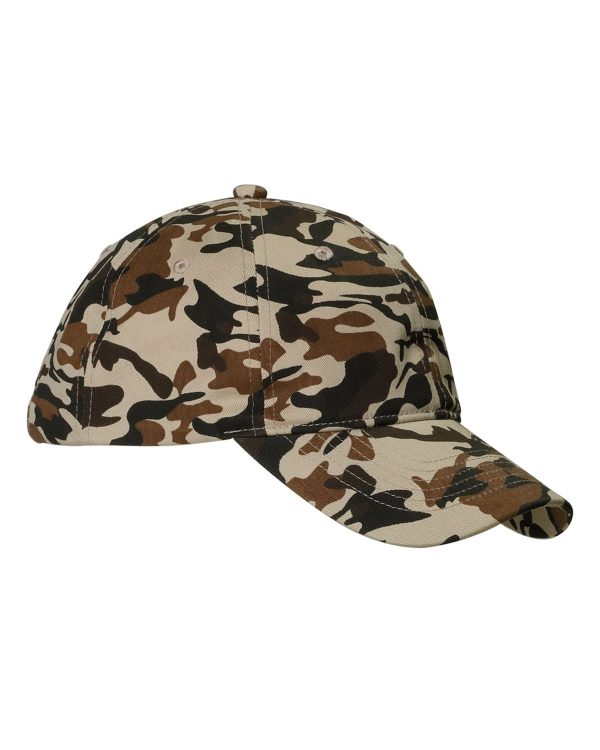 Big Accessories Unstructured Camo Hat | Desert Camo For Discount