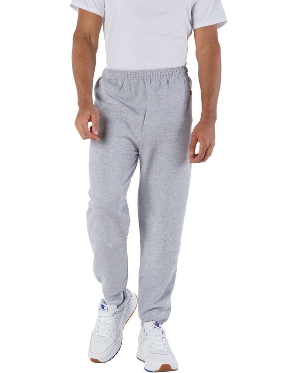 Champion Double Dry Eco Sweatpants | Light Steel Hot on Sale