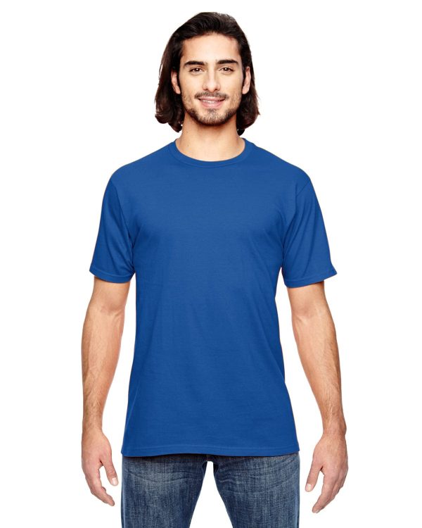 Anvil Fashion Fit T-Shirt | Neon Blue Online