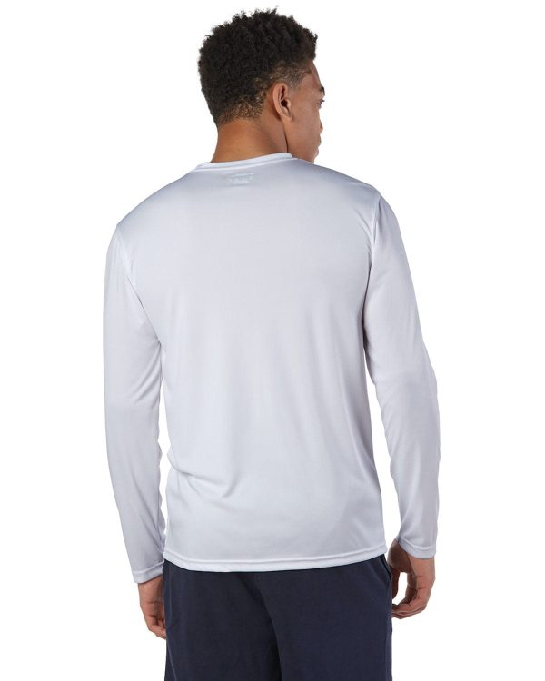 Champion Double Dry Long Sleeve T-Shirt | White Cheap - Image 2