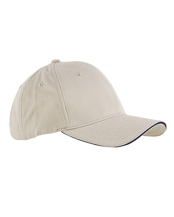 Big Accessories Sandwich Bill Baseball Cap | Stone  Navy Sale